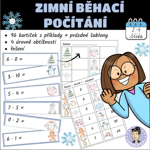 Zimní běhací počítání