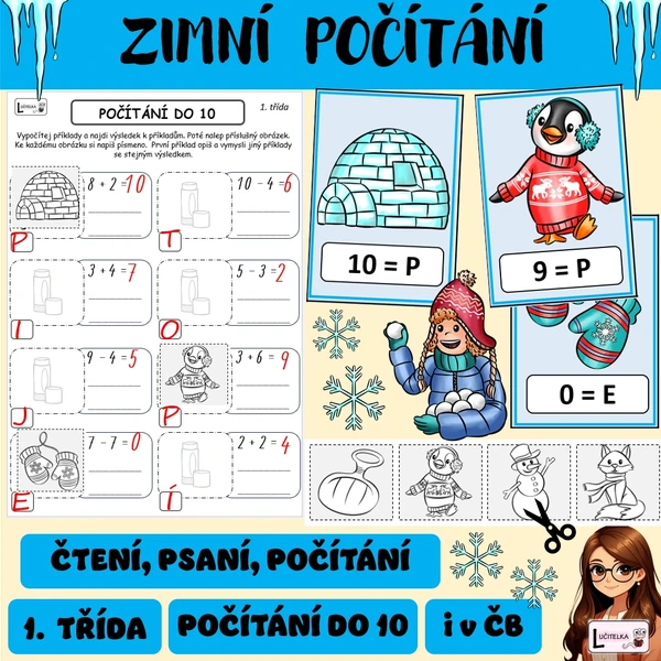 Zimní počítání do 10