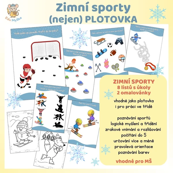 Zimní sporty - (nejen) plotovka