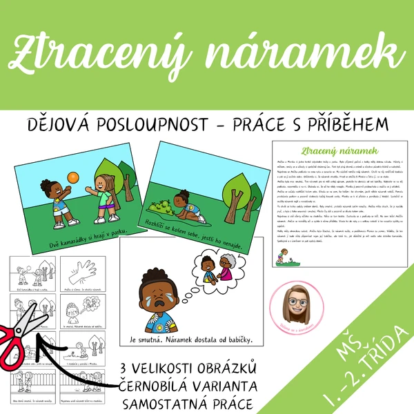 DĚJOVÁ POSLOUPNOST - Ztracený náramek