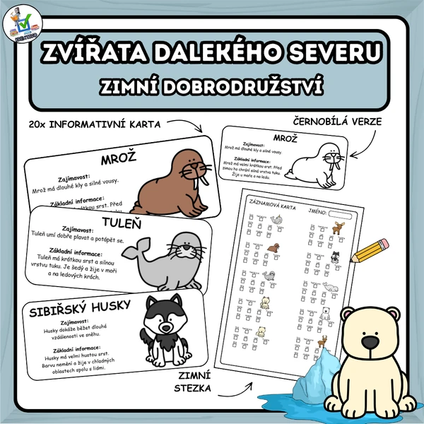 Zvířata dalekého severu - Zimní dobrodružství