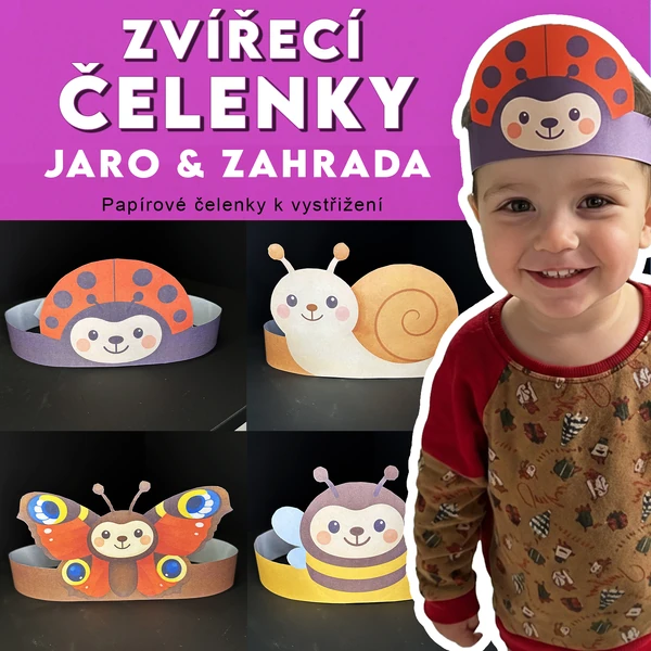 Zvířecí čelenky – Jaro & zahrada