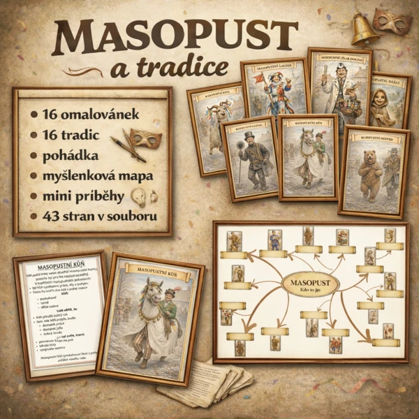 MASOPUST - TRADICE - MASKY