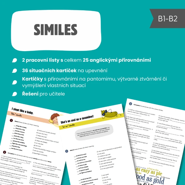 SIMILES / Anglická přirovnání