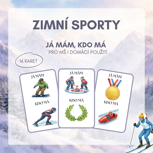 Zimní sporty – já mám, kdo má