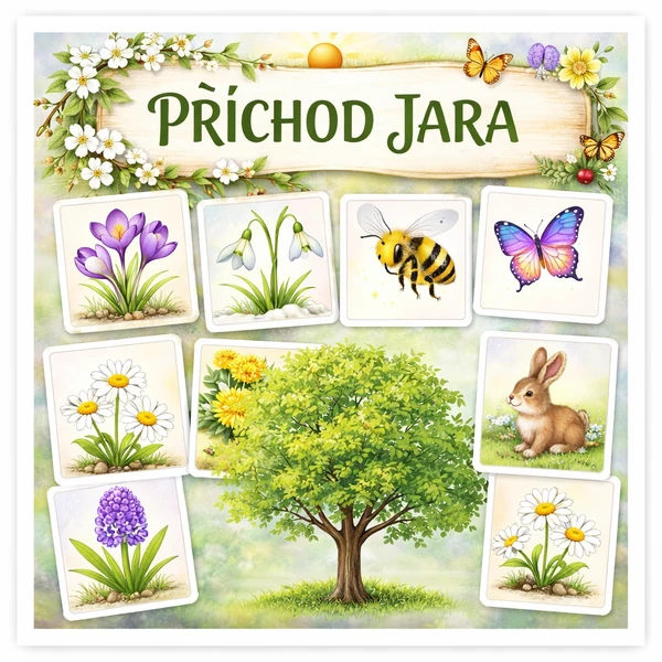 Kompletní týdenní plán - Příchod jara