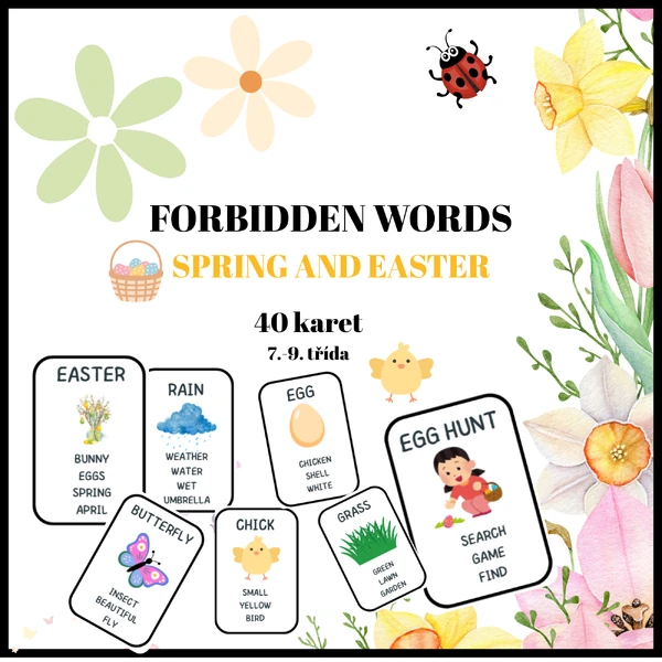 FORBIDDEN WORDS - SPRING AND EASTER
