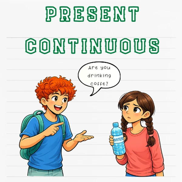 Present continuous A1-A2
