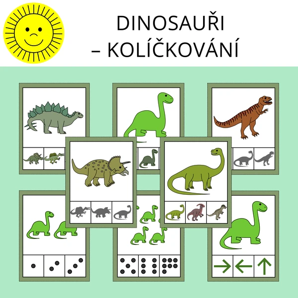 DINOSAUŘI - KOLÍČKOVÁNÍ