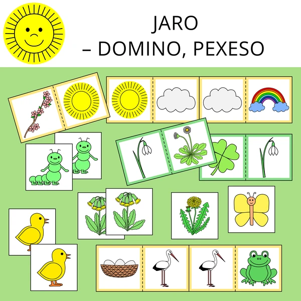 JARO – DOMINO, PEXESO