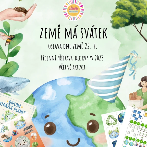 Země má svátek (Den Země) - Kompletní týdenní příprava dle RVP PV 2025 