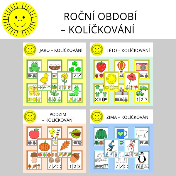 ROČNÍ OBDOBÍ - KOLÍČKOVÁNÍ