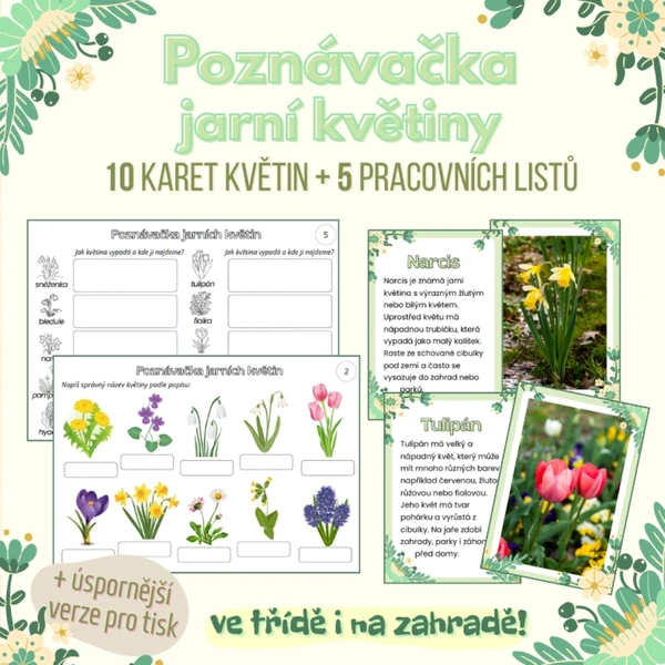 Poznávačka - jarní květiny
