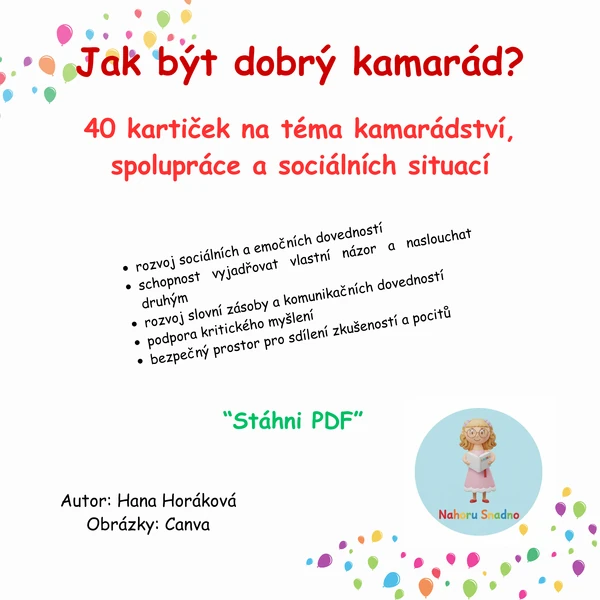 Jak být dobrý kamarád?