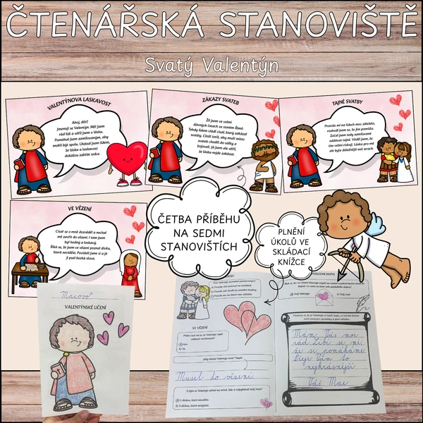 Čtenářská stanoviště - Valentýn