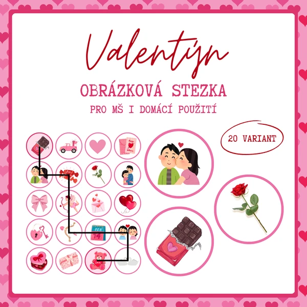 Valentýn – obrázková stezka (hra)