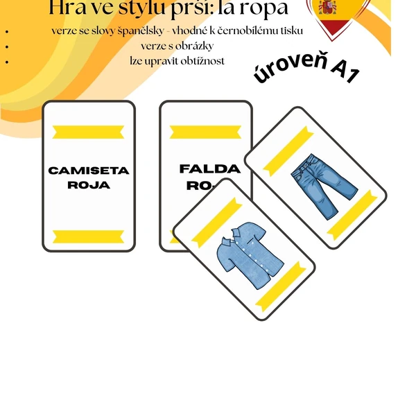 Španělské prší: la ropa