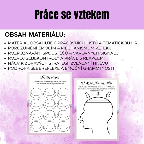 Práce se vztekem