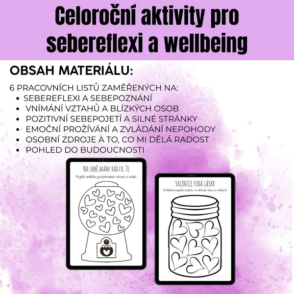 Celoroční aktivity pro sebereflexi a wellbeing
