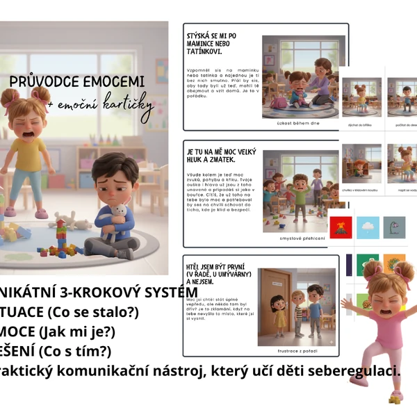 Emoční situace a hravý průvodce dětskými emocemi