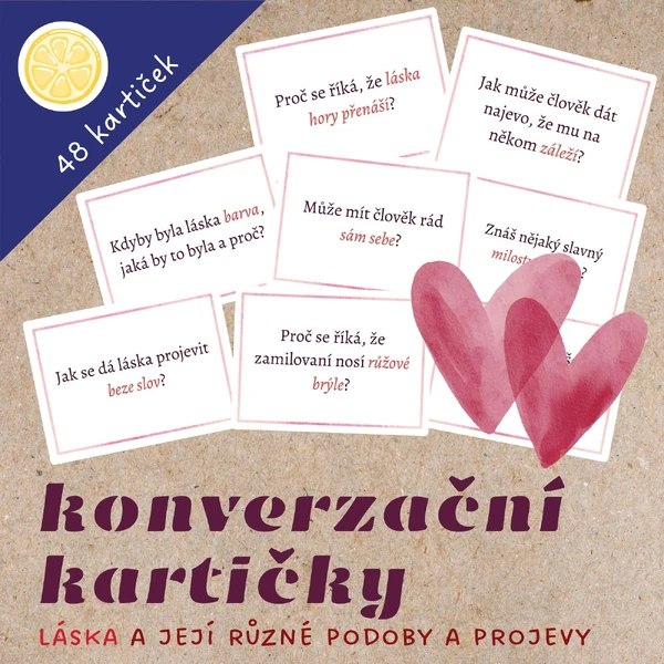 KONVERZAČNÍ KARTIČKY - láska