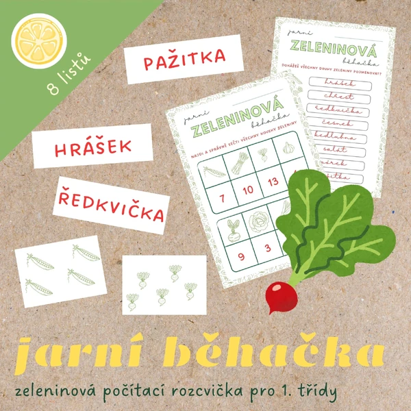 JARNÍ ZELENINOVÁ BĚHAČKA