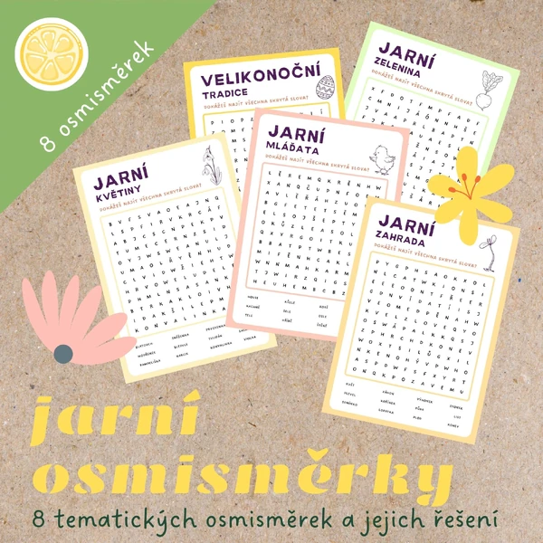 JARNÍ A VELIKONOČNÍ OSMISMĚRKY