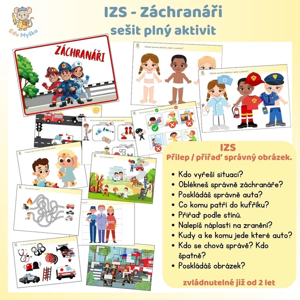 IZS - Záchranáři - sada aktivit