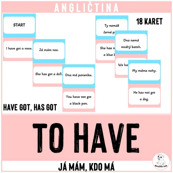 To have - I have got, who has got