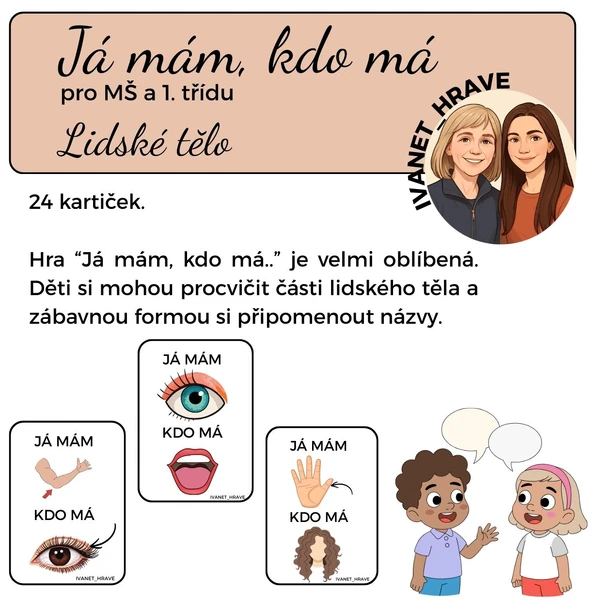 Já mám, kdo má - Lidské tělo