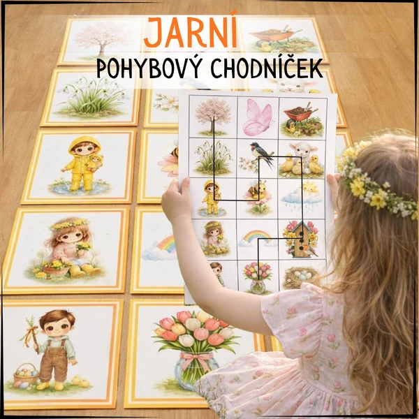 Jarní pohybový chodníček