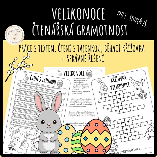 Velikonoce - čtenářská gramotnost