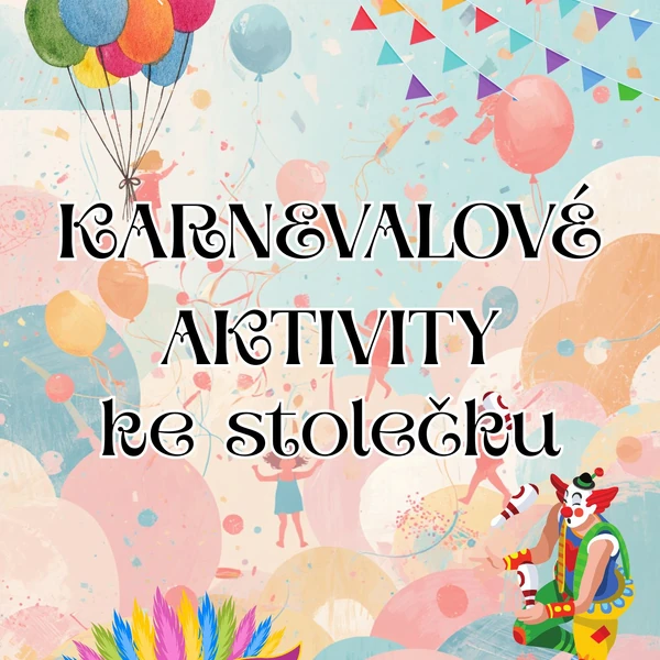 🎭 KARNEVALOVÉ AKTIVITY KE STOLEČKU 🎉