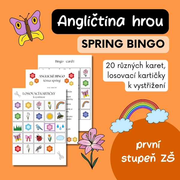 Anglické jarní bingo