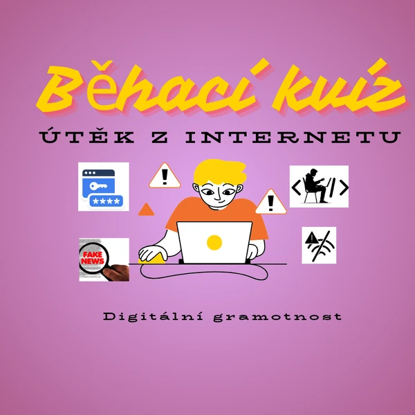 Běhací kvíz s tajenkou - Útěk z internetu