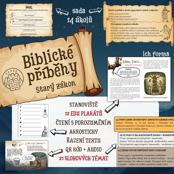 STARÝ ZÁKON: Biblické příběhy očima postav - stanoviště