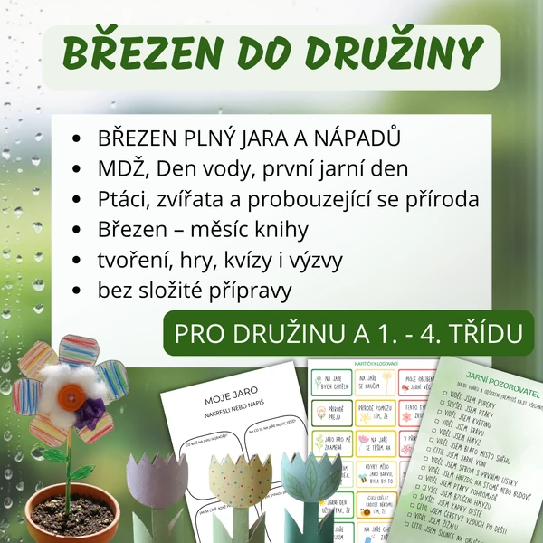 Březen do družiny