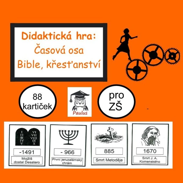 Didaktická hra: Časová osa – bible, křesťanství 