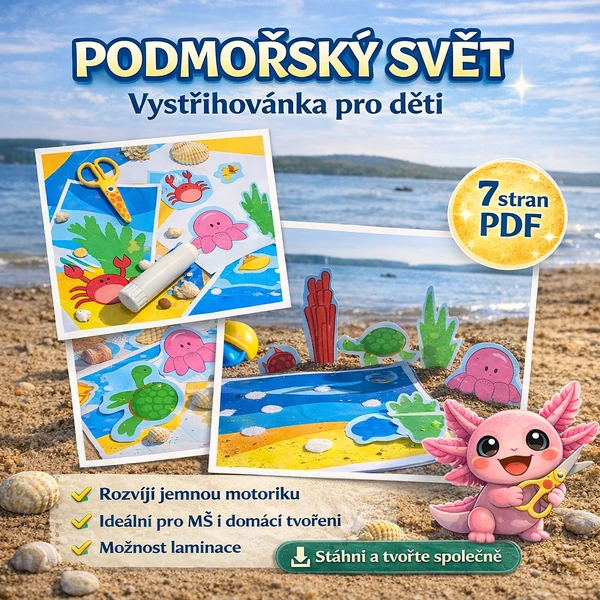Vystřihovánka "Podmořský svět"