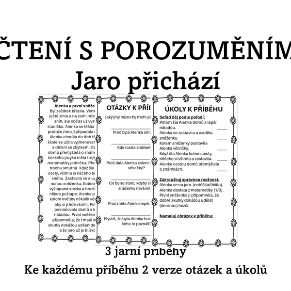 Čtení s porozuměním - JARO