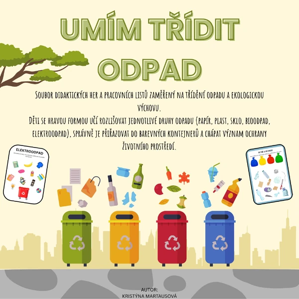Umím třídit odpad - Co kam patří?