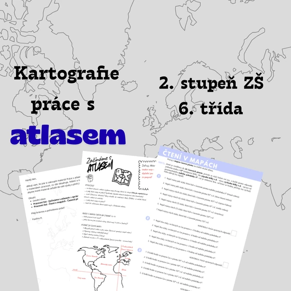 Práce s atlasem