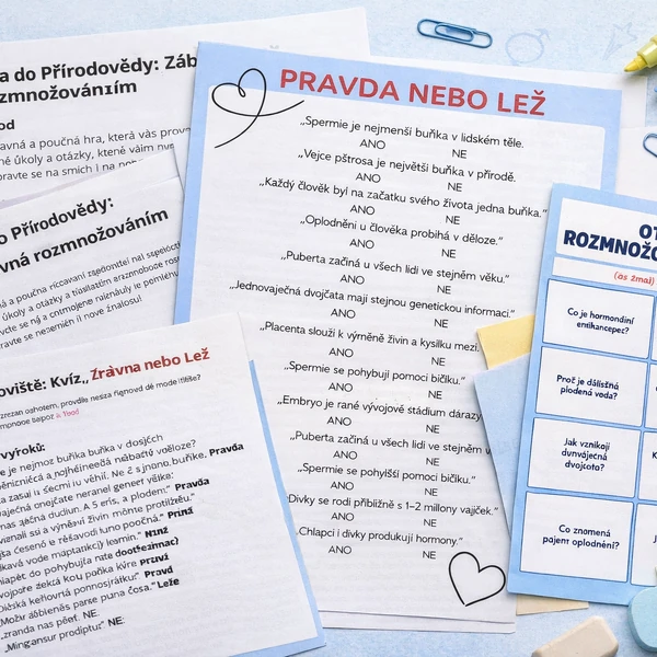 Zábavná cesta rozmnožováním.
