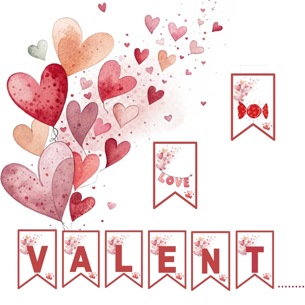 Valentine´s day - výzdoba