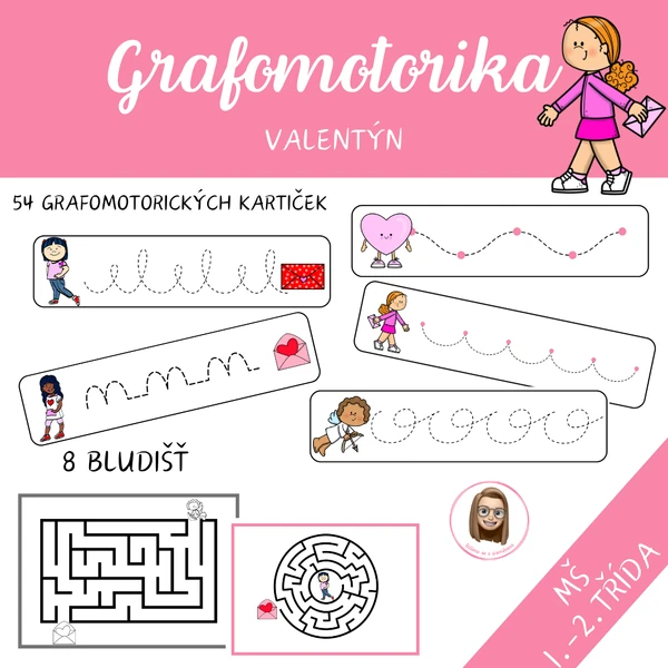 VALENTÝN - grafomotorika
