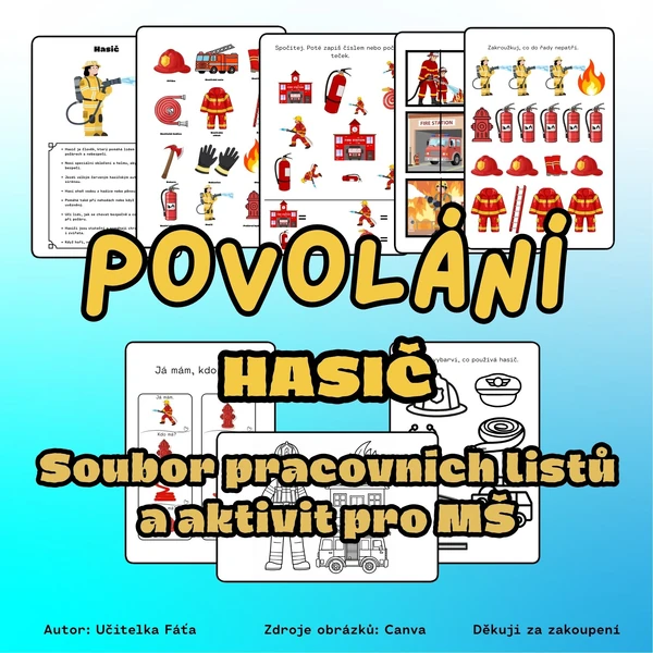 Povolání - Hasič