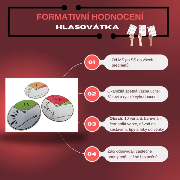 Formativní hodnocení - HLASOVÁTKA