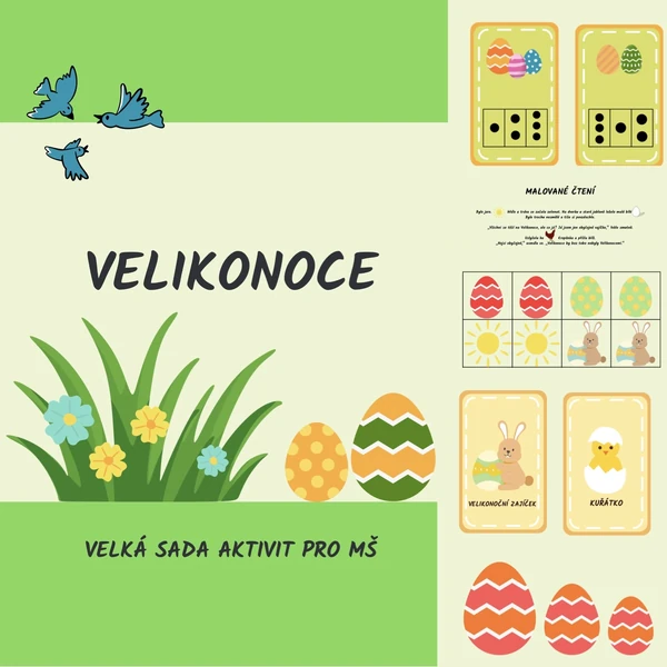 Velikonoce- velká sada pro MŠ