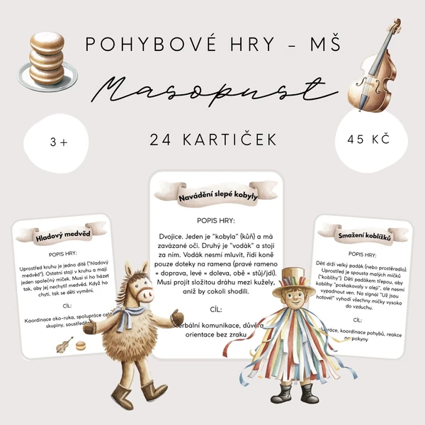Pohybové hry - Masopust