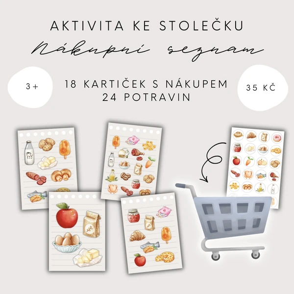 Nakupování - povolání prodavačky